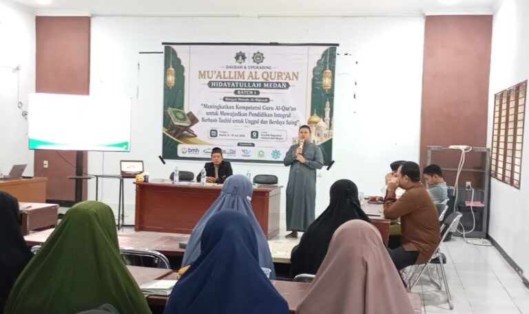 “Sambut Tahun Ajaran Baru 2026/2027, Pondok Pesantren Hidayatullah Medan Gelar Pelatihan Metode Al-Hidayah”