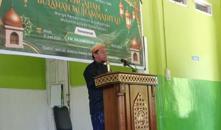 Islam Bergerak dan Menggerakkan Sesuai Zaman, Ketua DPW Sulbar Sampaikan Empat Pilar Kebangkitan Umat